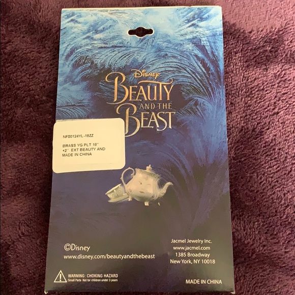 NWT Beauty and the Beast Belle Necklace - Picture 2 of 2